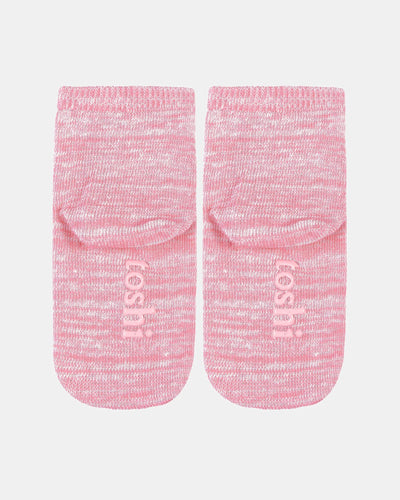 toshi organic socks ankle marle - blossom