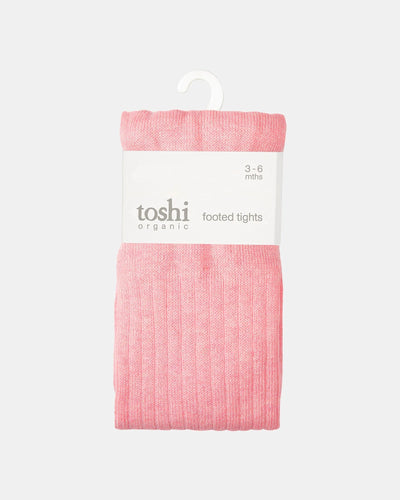Toshi Organic Footed Dreamtime Tights - Carmine