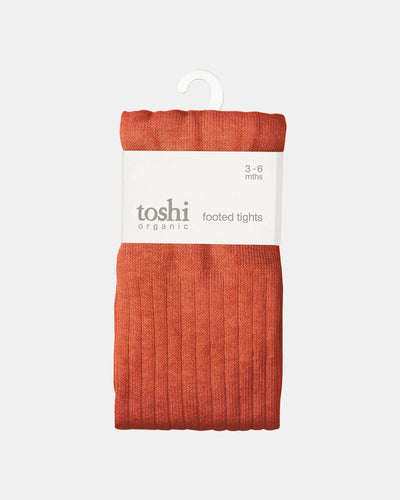 Toshi Organic Footed Dreamtime Tights - Saffron
