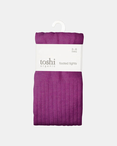 Toshi Organic Footed Dreamtime Tights - Violet