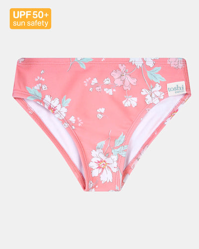 Toshi Swim Kids Bikini Bottom Classic - Scarlet