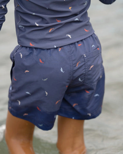 Toshi Swim Kids Boardies Classic - Big Blue