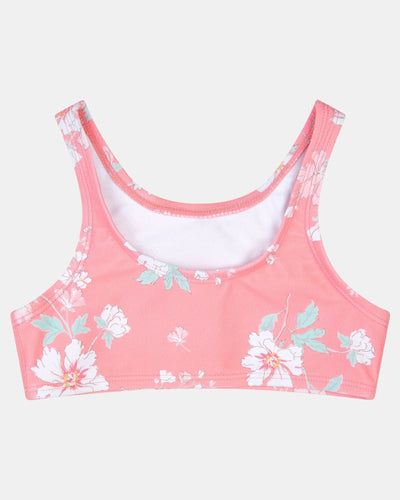 Toshi Swim Kids Crop Top Classic - Scarlet