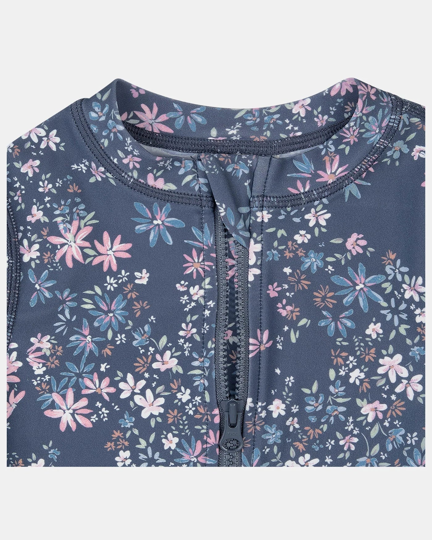 Toshi Swim Kids Rashie Long Sleeve Full Zip Classic - Athena Moonlight