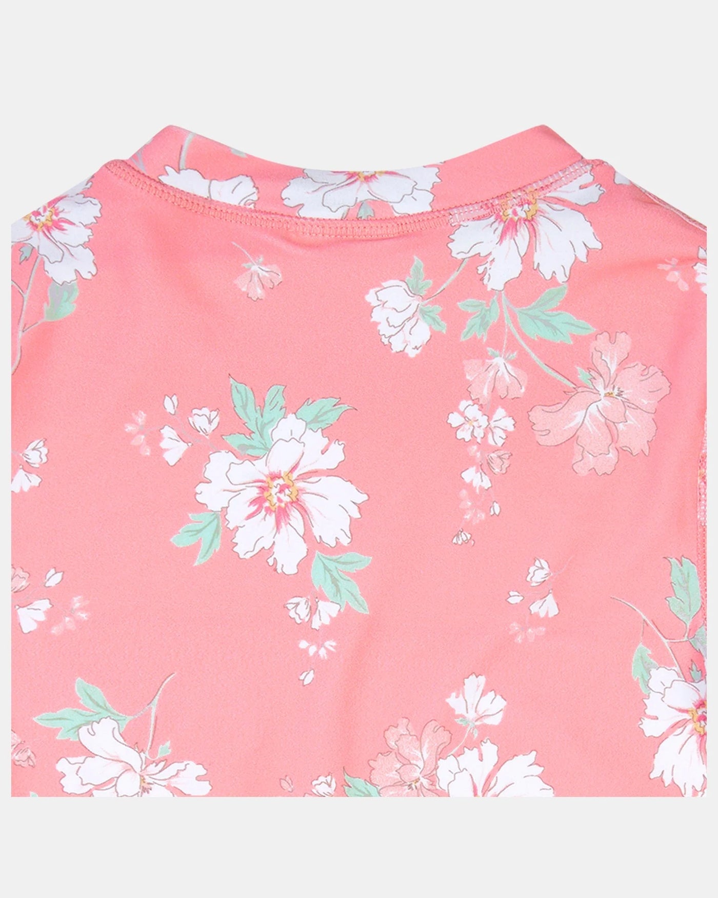 Toshi Swim Kids Rashie Long Sleeve Full Zip Classic - Scarlet
