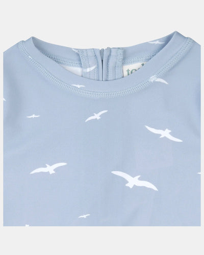 Toshi Swim Kids Rashie Long Sleeve Half Zip Classic - Coogee