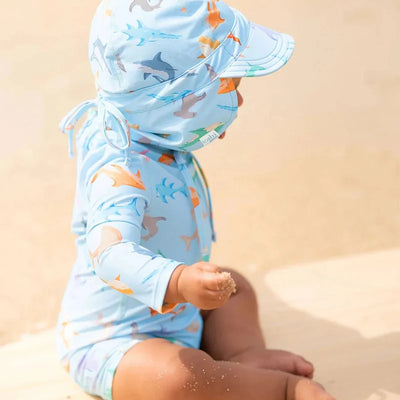 Toshi Swim Baby Rashie Long Sleeve Classic - Sharky