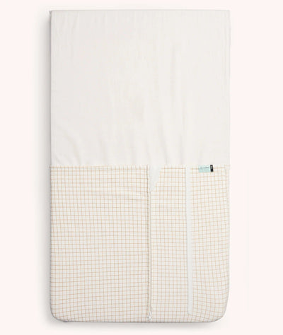 ergoPouch Australia HugMe Blanket 1.0 & 2.5 TOG Bedside Sleeper - Caramel Grid