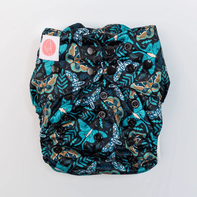 Monarch Ultimate Swim Nappy With Snaps - Twilight Flight