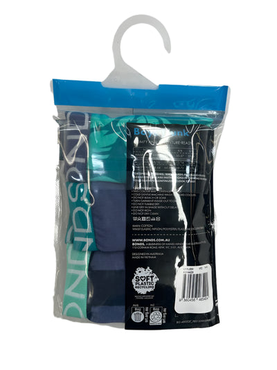 Bonds Boys Trunk 3 Pack - Falling Ferm