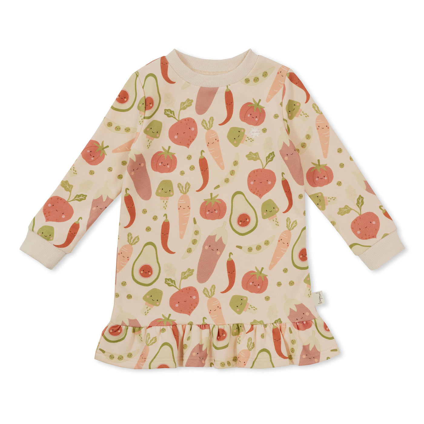Kapow Kids Veggie Crew Drop Waist Dress