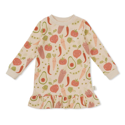 Kapow Kids Veggie Crew Drop Waist Dress