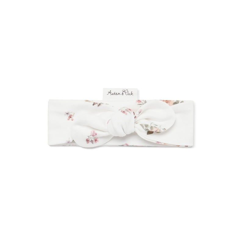 Aster & Oak Vintage Meadow Headband - White