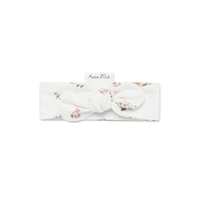 Aster & Oak Vintage Meadow Headband - White
