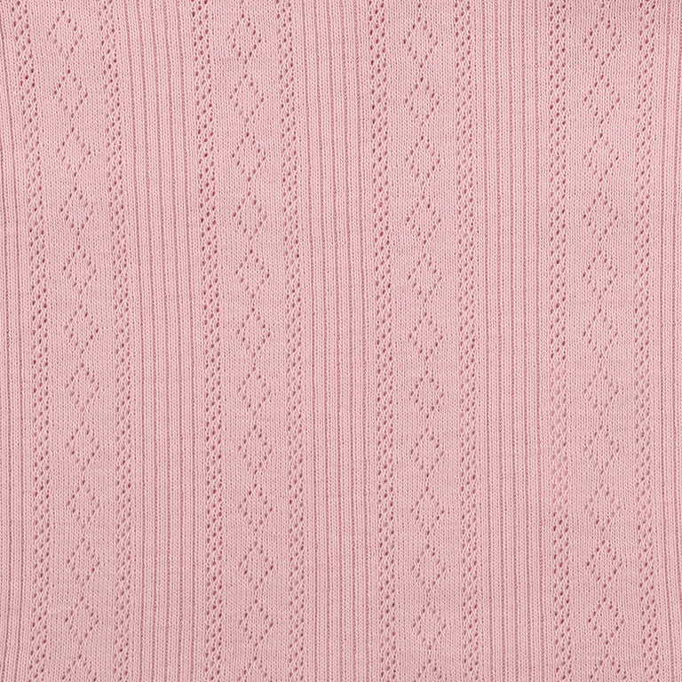 Bebe By Minihaha White Label Dusky Pink Organic Pointelle Legging