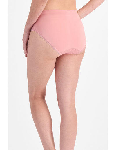 Berlei Barely There Lace Full Brief - Sunset Sonata