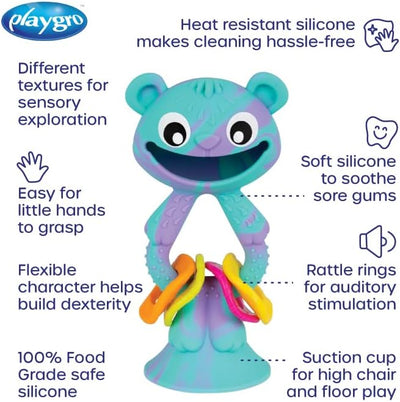 Playgro Wobble-Buddy Rattle Bear