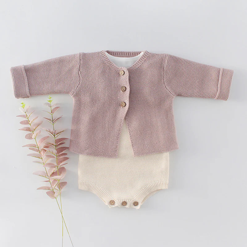 Ardito Baby Wren Cardigan - Pink