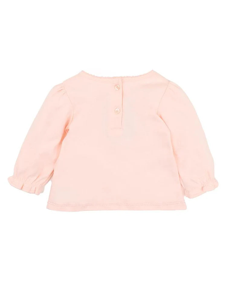 Bebe By Minihaha Nancy Hedgehog Tee - Peachy Pink