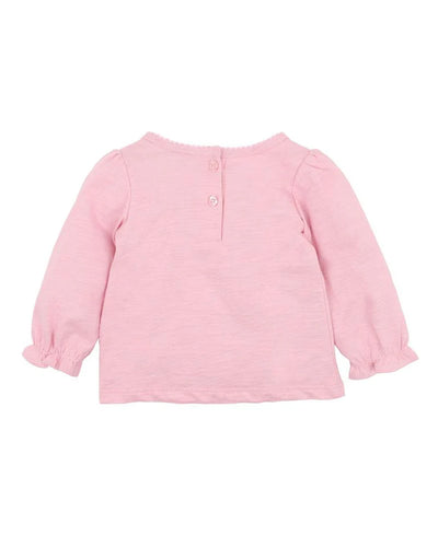 Bebe By Minihaha Flossy Bunny Tee - Pink