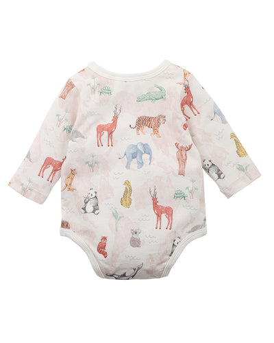 Fox & Finch Scout Print Long Sleeve Bodysuit