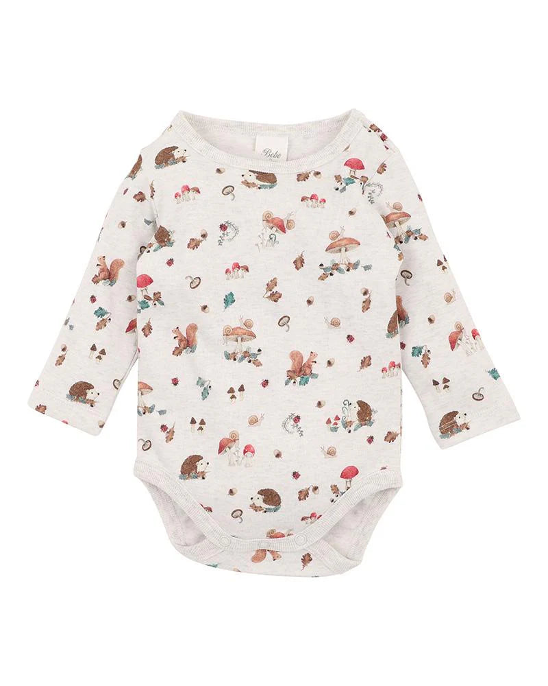 Bebe By Minihaha Toby Print Bodysuit - Toby Print