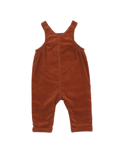 Bebe by Minihaha Toby Cord Overalls - Chestnut