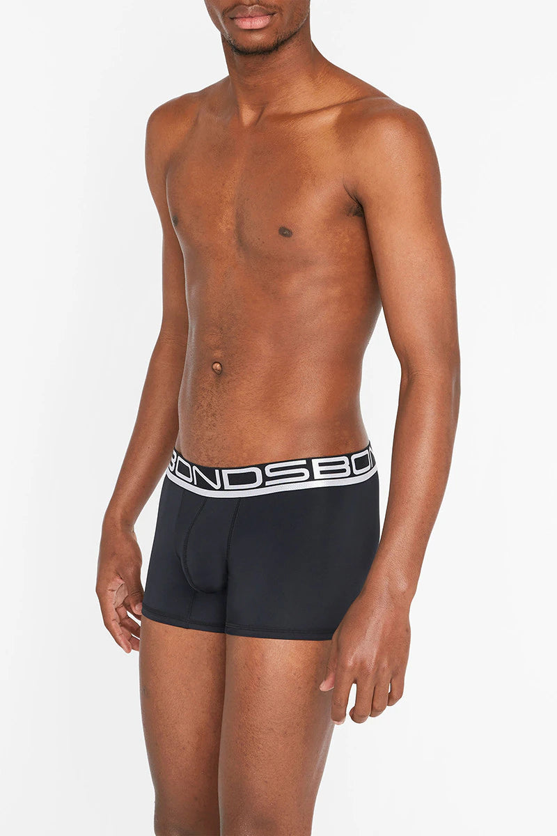 Bonds Active Quick Dry Trunk - Black & White