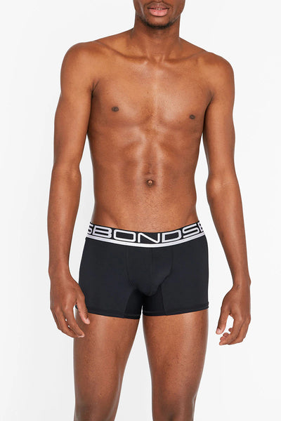 Bonds Active Quick Dry Trunk - Black & White