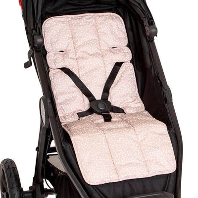 All 4 Ella Pram Liner - Beige Dots - Outlet Shop For Kids