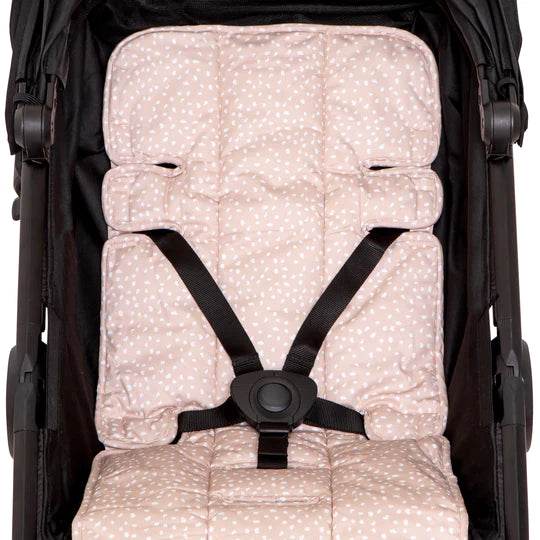 All 4 Ella Pram Liner - Beige Dots - Outlet Shop For Kids