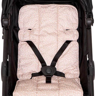 All 4 Ella Pram Liner - Beige Dots - Outlet Shop For Kids