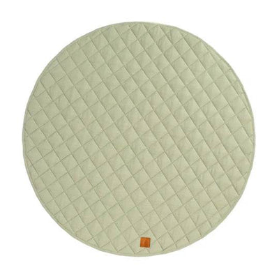 All 4 Ella Quilted Reversible Linen Playmat - Sage - Outlet Shop For Kids