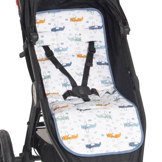 All 4 Ella Universal Pram Liner - Planes - Outlet Shop For Kids