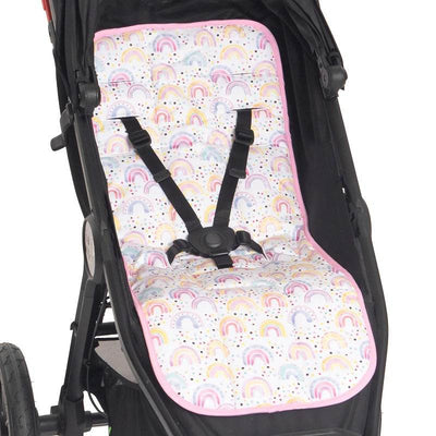 All 4 Ella Universal Pram Liner - Watercolour Rainbow - Outlet Shop For Kids