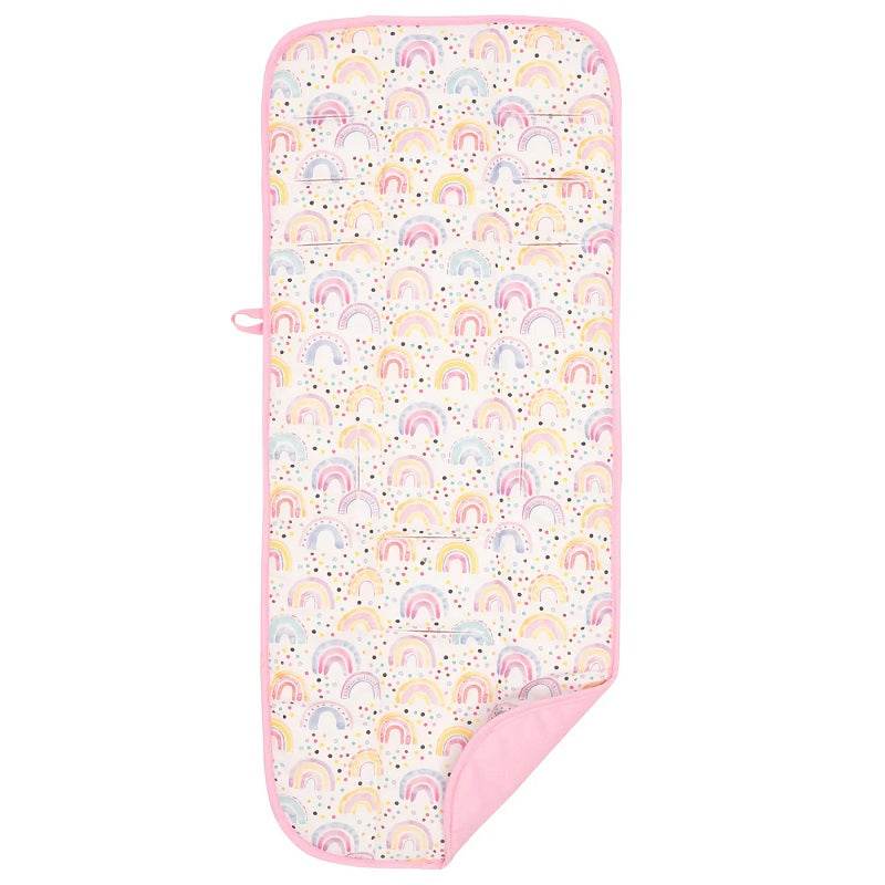 All 4 Ella Universal Pram Liner - Watercolour Rainbow - Outlet Shop For Kids