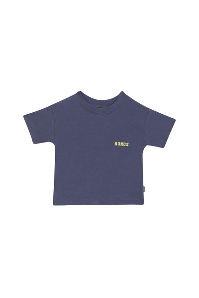 Bonds Kids Essentials Tee - Grey Hound