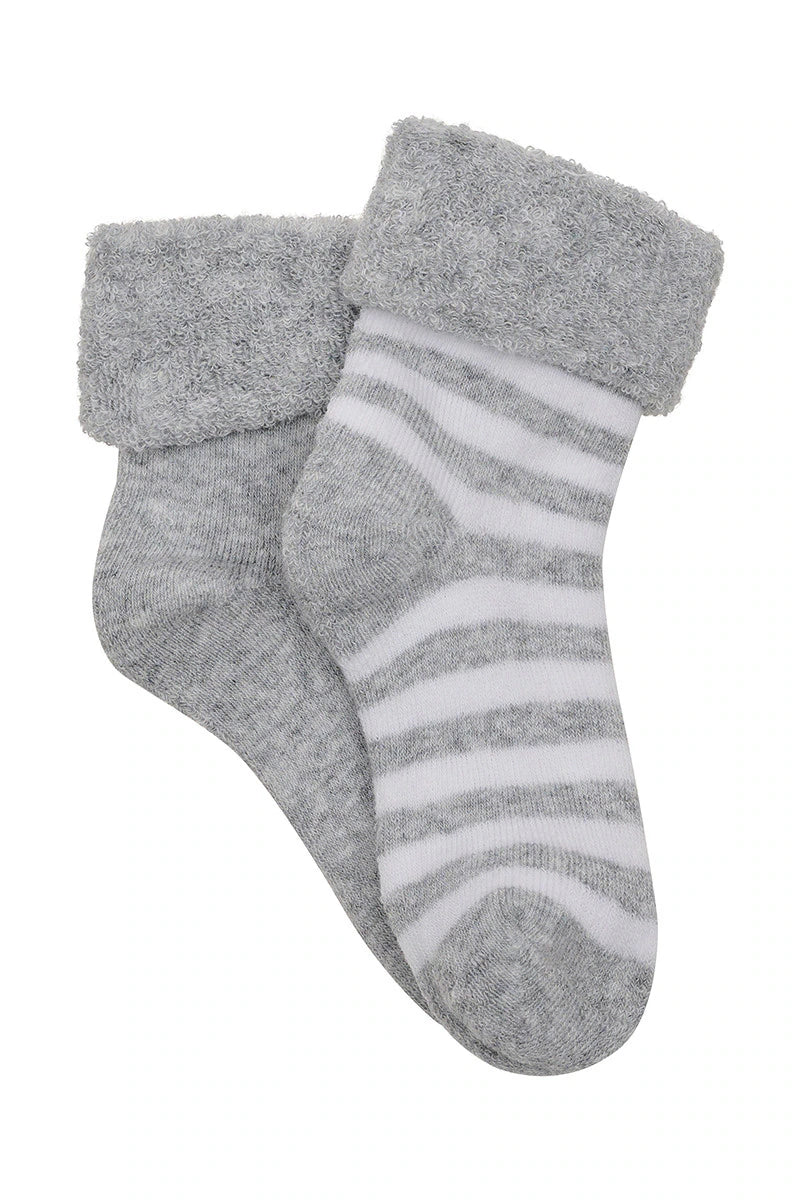 Bonds Baby WonderSocks 2 Pack - Grey