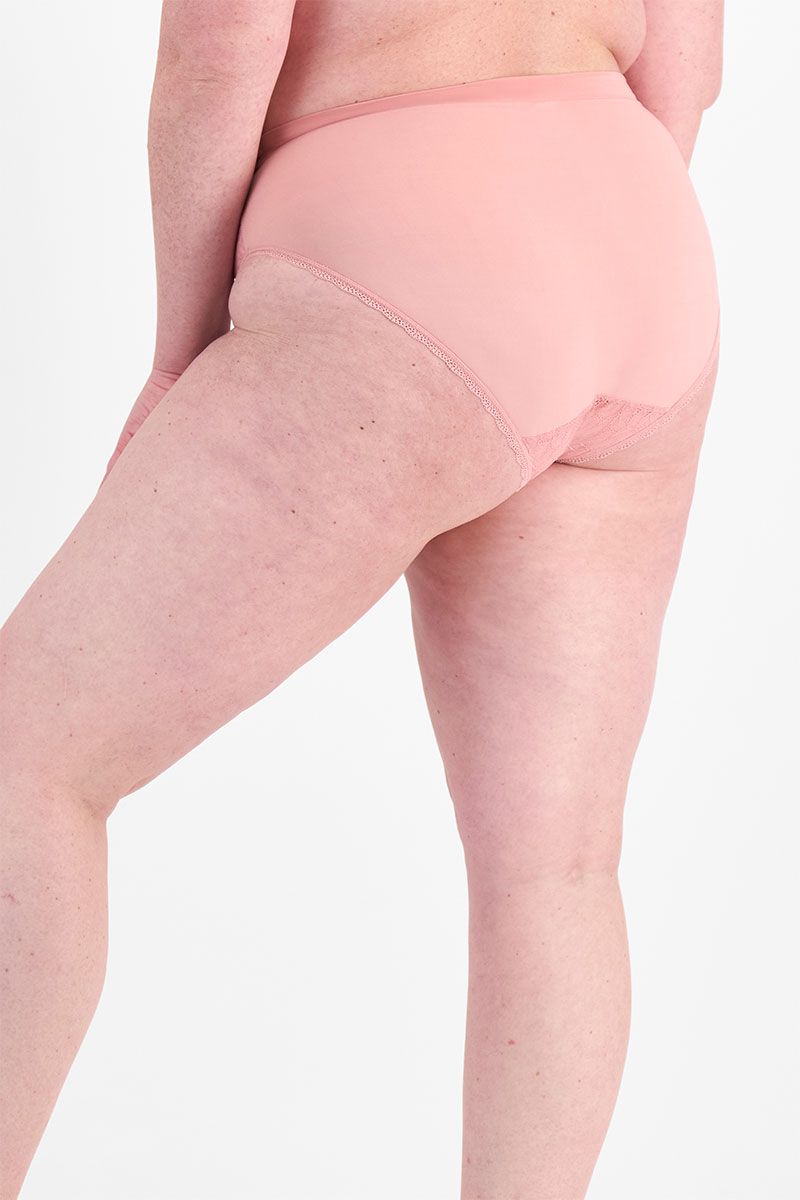 Berlei Barely There Lace Full Brief - Sunset Sonata