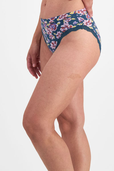 Berlei Barely There Luxe Bikini - Winter Rose Garden