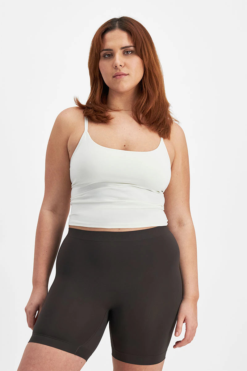 Bonds Womens Bases Seamless Short - Dusted Black