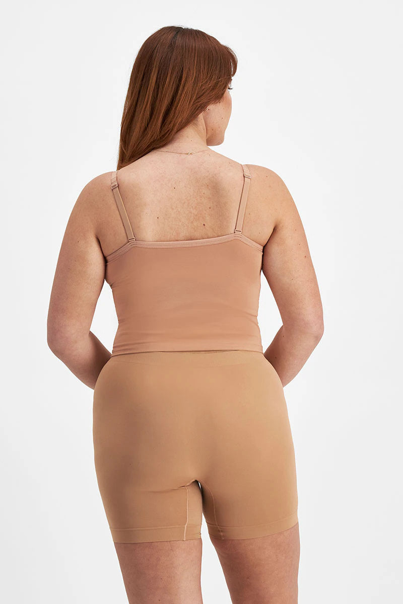Bonds Womens Bases Seamless Singlet - Blush Latte