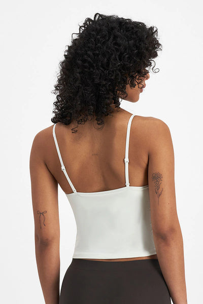 Bonds Womens Bases Seamless Singlet - Pale Bone