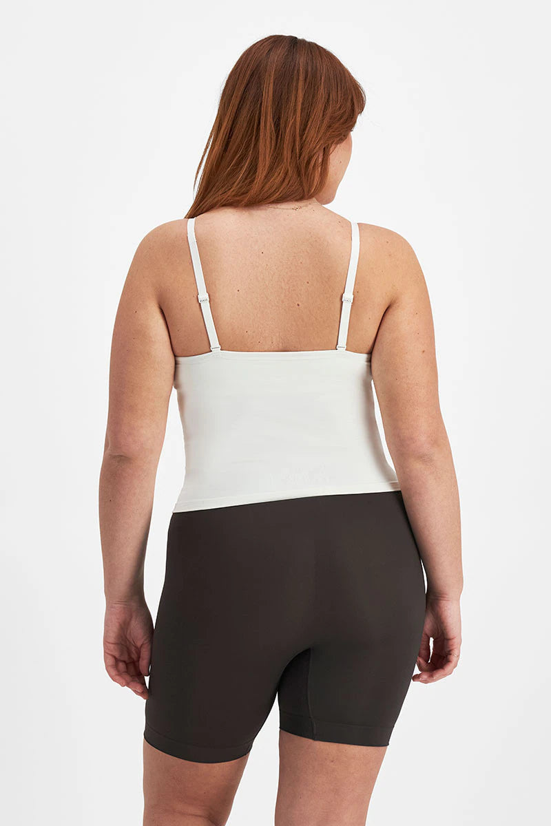 Bonds Womens Bases Seamless Singlet - Pale Bone