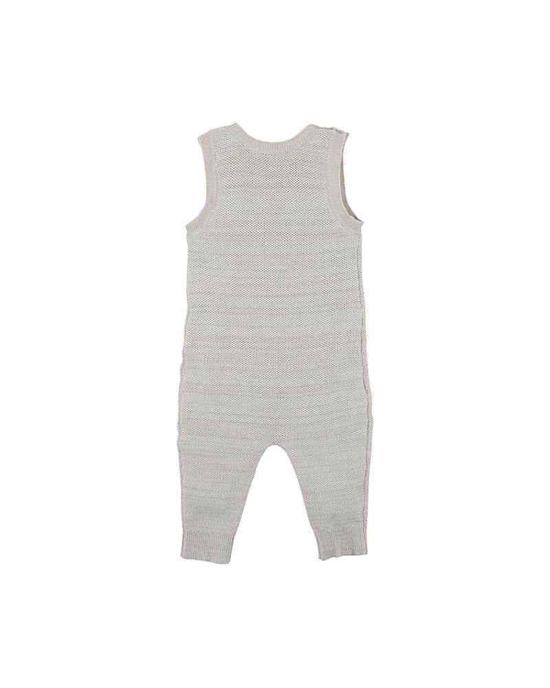 Bebe By Minihaha Albert Waffle Knit Overall - Fawn - Outlet Shop For Kids