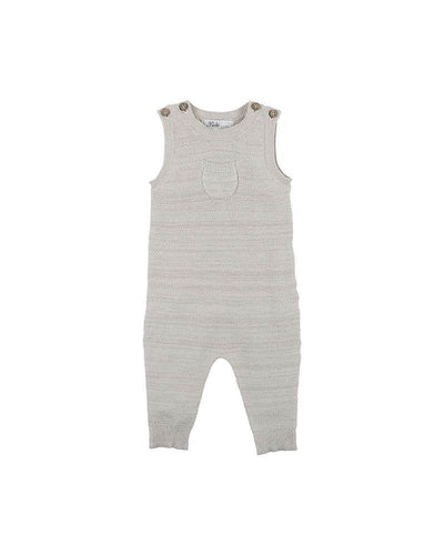 Bebe By Minihaha Albert Waffle Knit Overall - Fawn - Outlet Shop For Kids