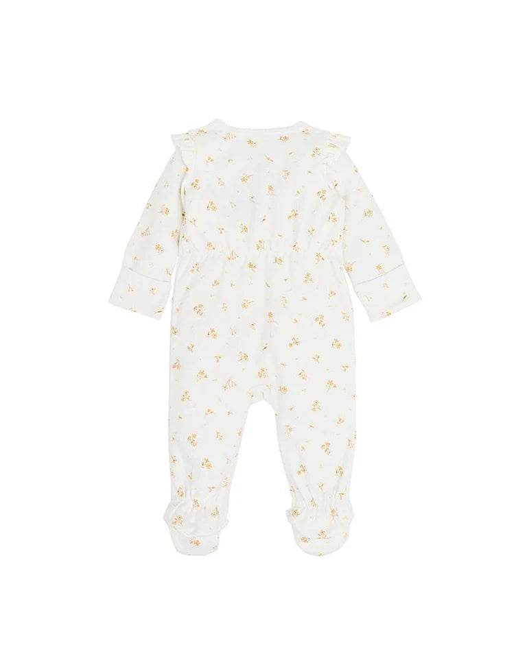 Bebe By Minihaha Bailey Floral Print Long Sleeve Zip Onesie - Bailey Print - Outlet Shop For Kids