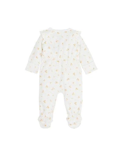 Bebe By Minihaha Bailey Floral Print Long Sleeve Zip Onesie - Bailey Print - Outlet Shop For Kids