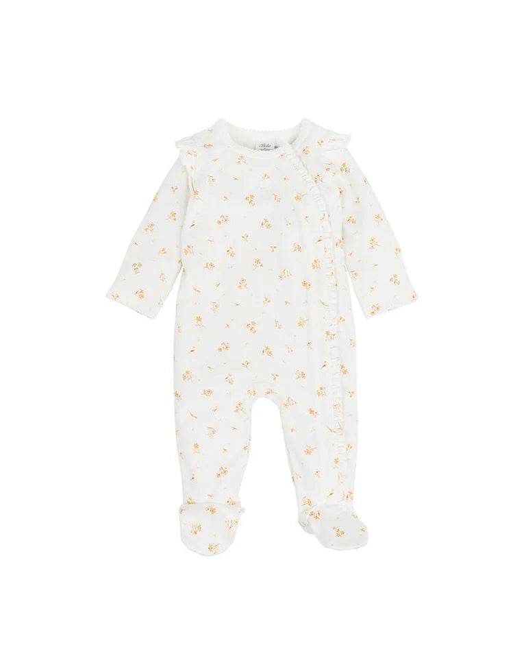 Bebe By Minihaha Bailey Floral Print Long Sleeve Zip Onesie - Bailey Print - Outlet Shop For Kids