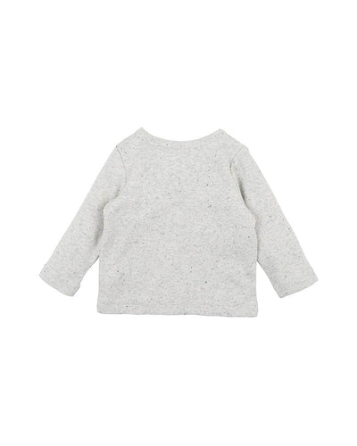 Bebe By Minihaha Blue Speckle Rib Tee - Outlet Shop For Kids